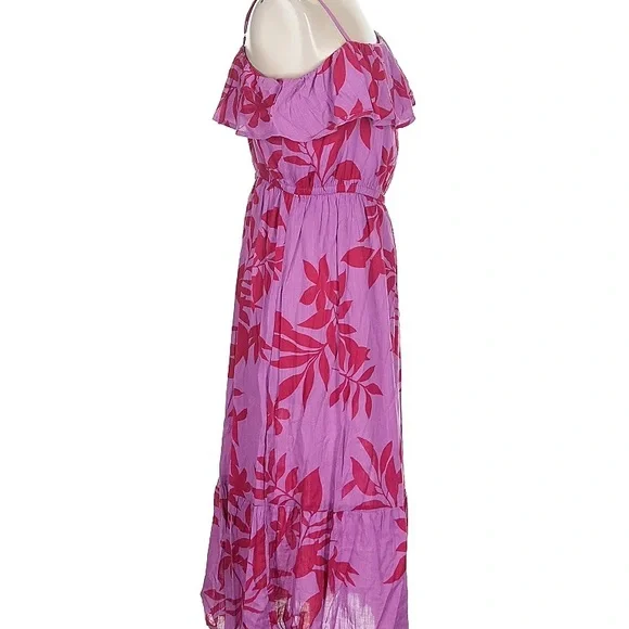 Old Navy One Shoulder Dress in Pink and Purple - Picture 3 of 7
